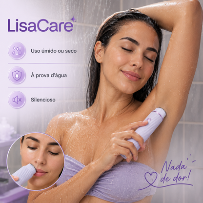 LisaCare - Depilador Elétrico Feminino 2 em 1